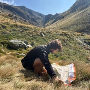 Mapa de tela del Desert de les Palmes